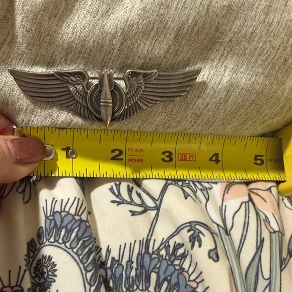 Vintage World War II, Bombardier Silver Winged Badge